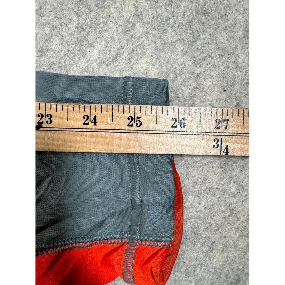 Nike Betterworld Therma Fit Sweatshirt Mens Large Gray Orange Trim Quarter Zip